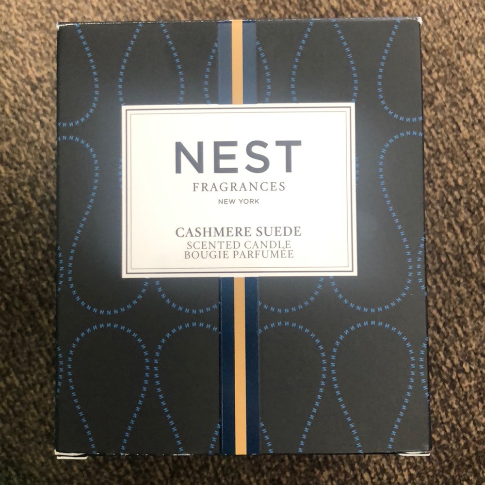 Nest Fragrance Candle -cashmere suede